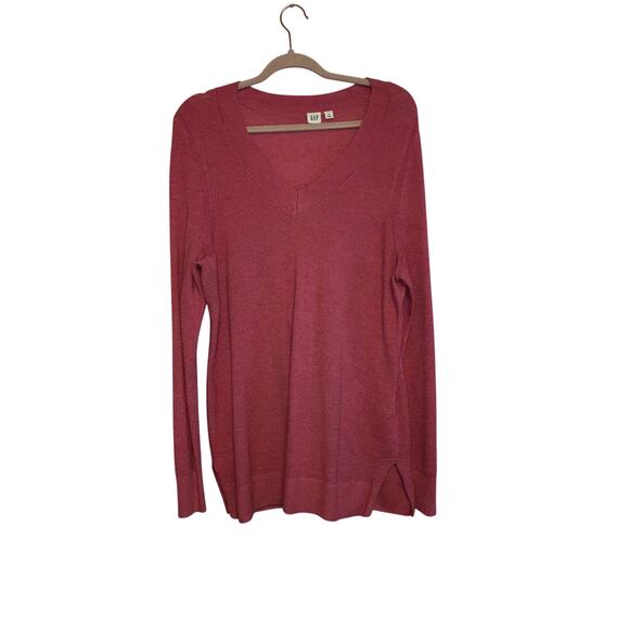 Gap pink lightweight knit sweater size XL - Picture 1 of 4